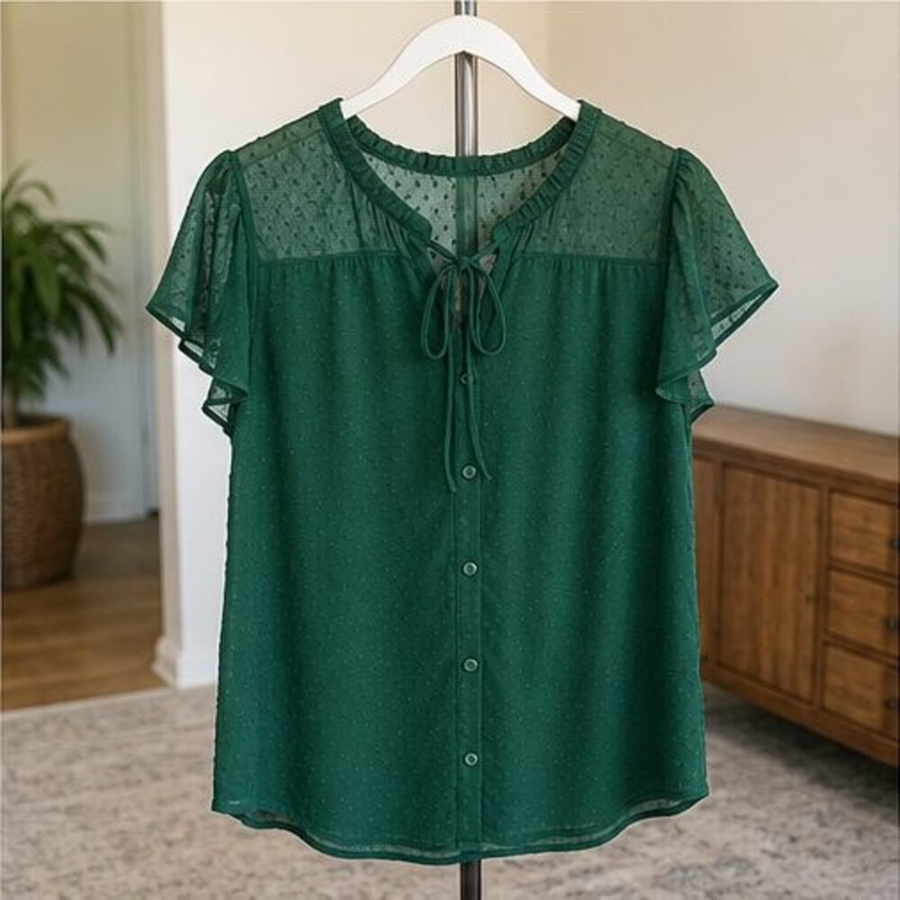 Emerald Tunic Blouse